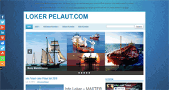 Desktop Screenshot of lokerpelaut.com
